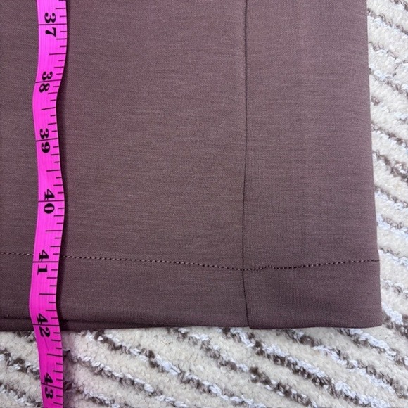 Melloday Camel Tan Chic Trench Coat Belted Long Jacket Soft Stretch Womens L - Picture 5 of 7